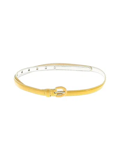 Pre-owned Banana Republic Belt In Yellow