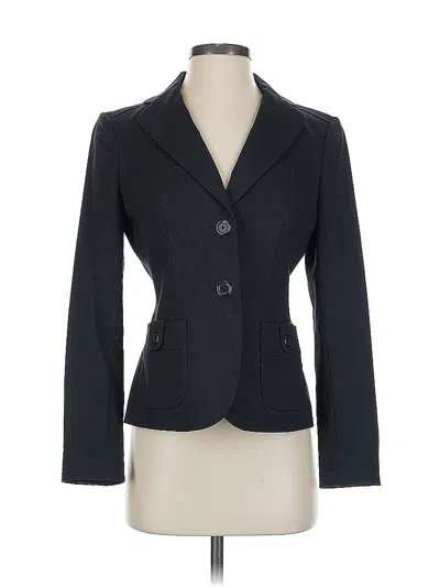 Pre-owned Banana Republic Blazer Jacket In Black