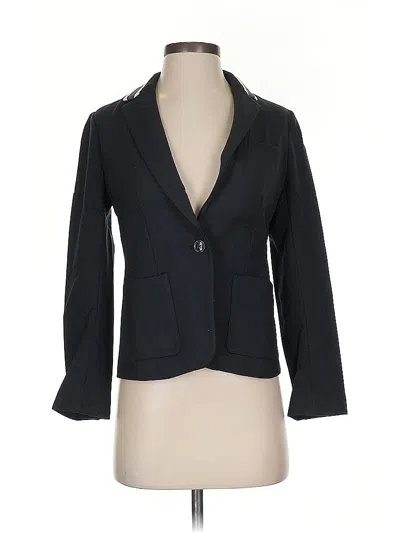 Pre-owned Banana Republic Blazer Jacket In Black