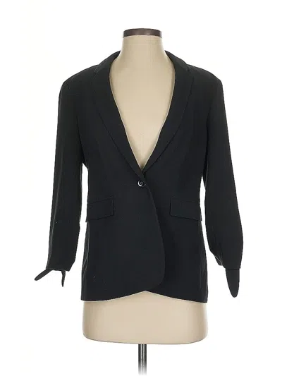 Pre-owned Banana Republic Blazer Jacket In Black