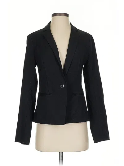 Pre-owned Banana Republic Blazer Jacket In Black