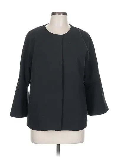 Pre-owned Banana Republic Blazer Jacket In Black