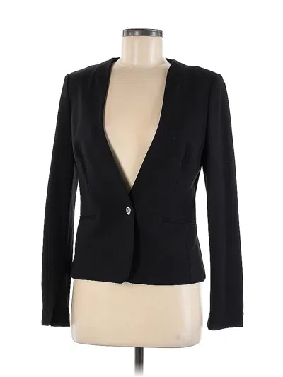 Pre-owned Banana Republic Blazer Jacket In Black