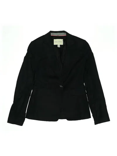 Pre-owned Banana Republic Blazer Jacket In Black