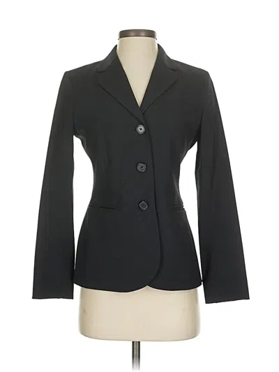 Pre-owned Banana Republic Blazer Jacket In Black