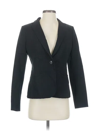 Pre-owned Banana Republic Blazer Jacket In Black