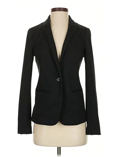 Pre-owned Banana Republic Blazer Jacket In Black