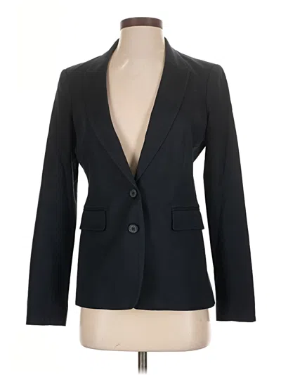 Pre-owned Banana Republic Blazer Jacket In Black