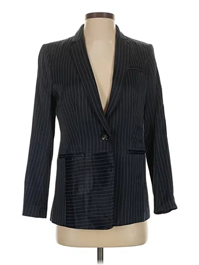 Pre-owned Banana Republic Blazer Jacket In Black