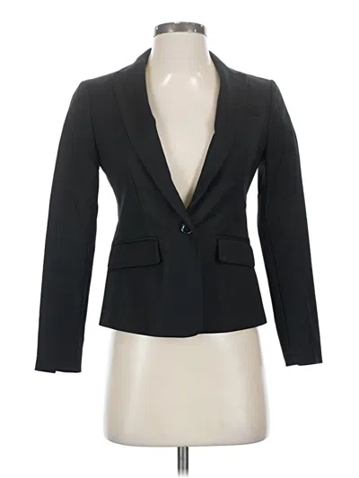 Pre-owned Banana Republic Blazer Jacket In Black