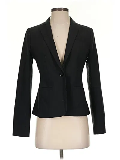 Pre-owned Banana Republic Blazer Jacket In Black