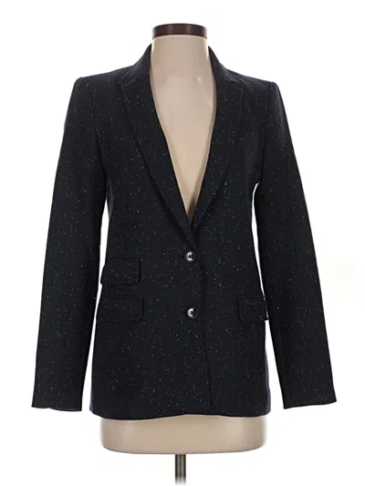 Pre-owned Banana Republic Blazer Jacket In Black