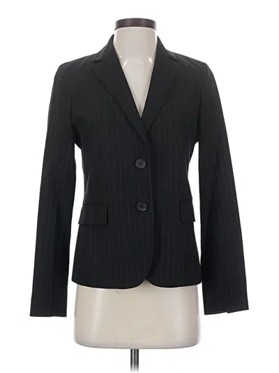 Pre-owned Banana Republic Blazer Jacket In Black