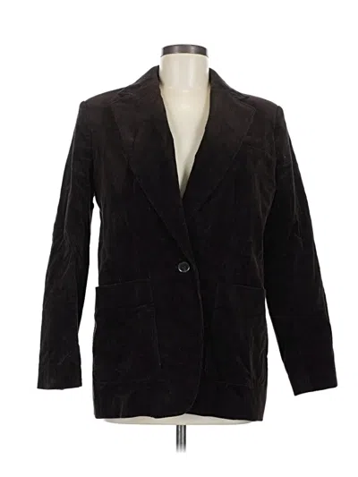 Pre-owned Banana Republic Blazer Jacket In Black