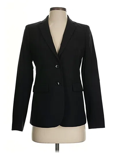 Pre-owned Banana Republic Blazer Jacket In Black