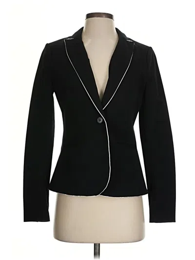 Pre-owned Banana Republic Blazer Jacket In Black