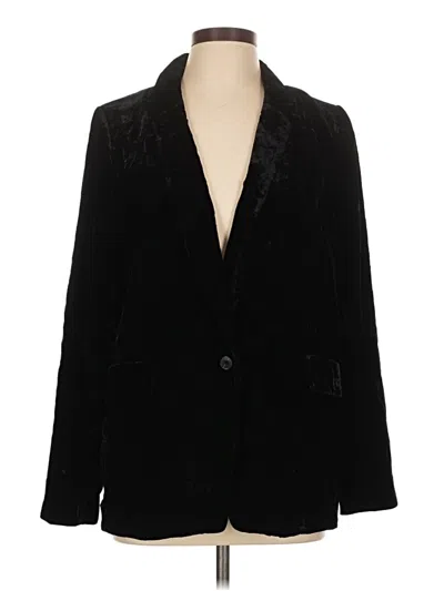 Pre-owned Banana Republic Blazer Jacket In Black