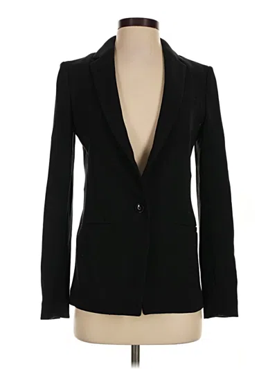 Pre-owned Banana Republic Blazer Jacket In Black