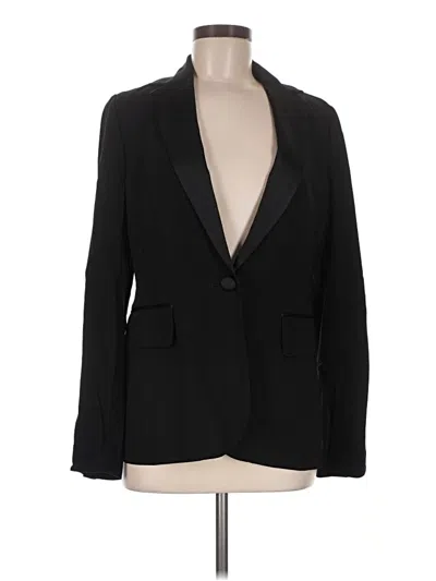 Pre-owned Banana Republic Blazer Jacket In Black