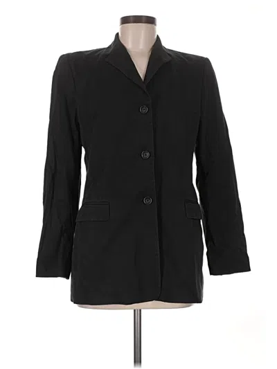 Pre-owned Banana Republic Blazer Jacket In Black