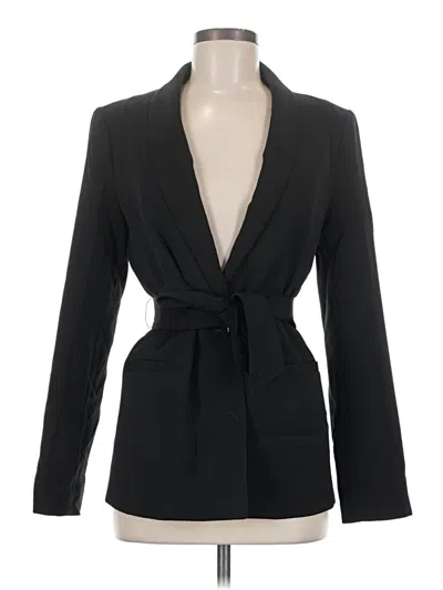 Pre-owned Banana Republic Blazer Jacket In Black