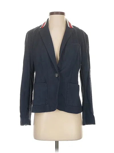 Pre-owned Banana Republic Blazer Jacket In Blue