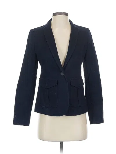 Pre-owned Banana Republic Blazer Jacket In Blue