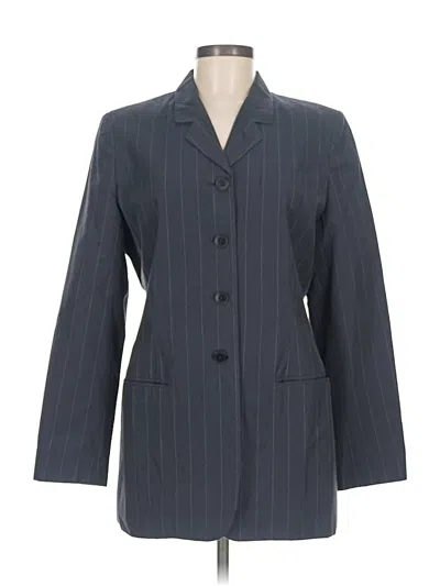 Pre-owned Banana Republic Blazer Jacket In Blue