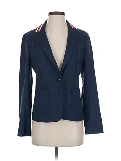 Pre-owned Banana Republic Blazer Jacket In Blue