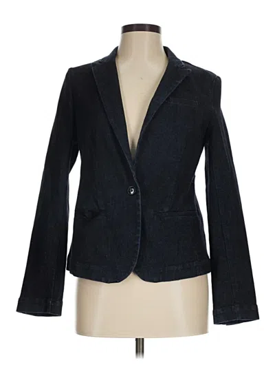 Pre-owned Banana Republic Blazer Jacket In Blue