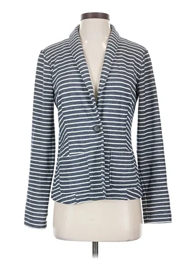Pre-owned Banana Republic Blazer Jacket In Blue