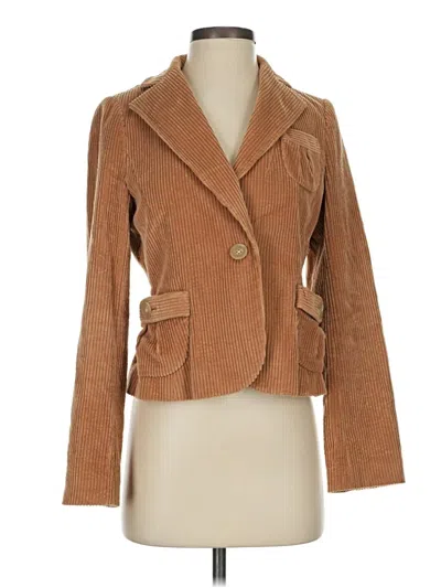 Pre-owned Banana Republic Blazer Jacket In Brown