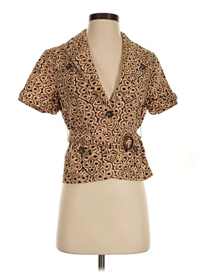 Pre-owned Banana Republic Blazer Jacket In Brown