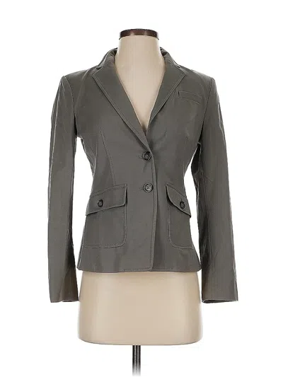 Pre-owned Banana Republic Blazer Jacket In Gray