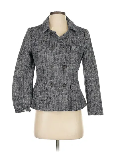 Pre-owned Banana Republic Blazer Jacket In Gray
