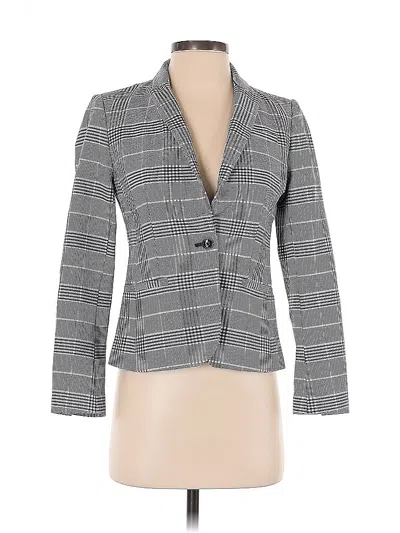 Pre-owned Banana Republic Blazer Jacket In Gray