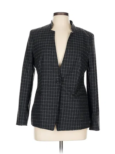 Pre-owned Banana Republic Blazer Jacket In Gray