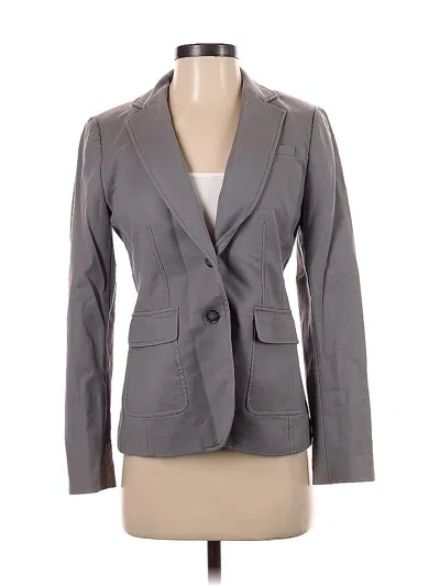 Pre-owned Banana Republic Blazer Jacket In Gray