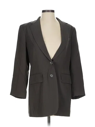 Pre-owned Banana Republic Blazer Jacket In Gray