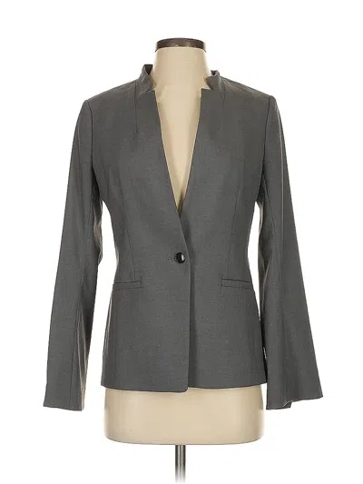 Pre-owned Banana Republic Blazer Jacket In Gray