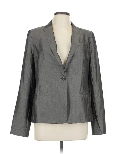 Pre-owned Banana Republic Blazer Jacket In Gray