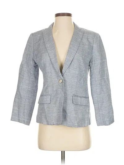 Pre-owned Banana Republic Blazer Jacket In Gray