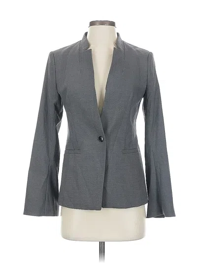 Pre-owned Banana Republic Blazer Jacket In Gray