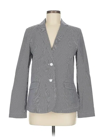 Pre-owned Banana Republic Blazer Jacket In Gray
