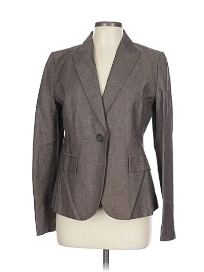 Pre-owned Banana Republic Blazer Jacket In Gray