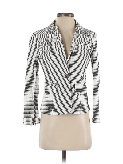 Pre-owned Banana Republic Blazer Jacket In Gray