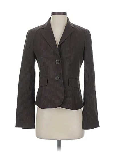 Pre-owned Banana Republic Blazer Jacket In Gray