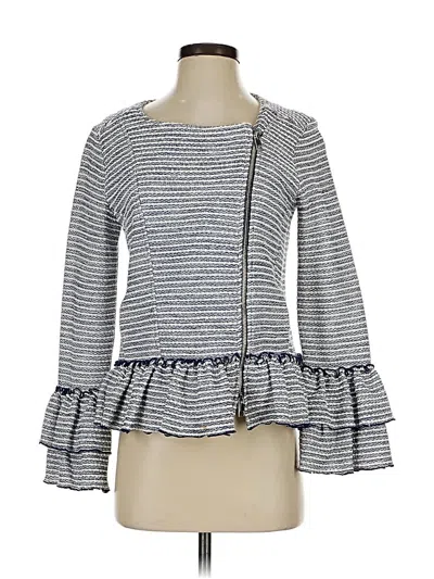 Pre-owned Banana Republic Blazer Jacket In Gray