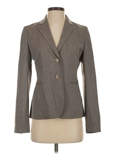 Pre-owned Banana Republic Blazer Jacket In Gray