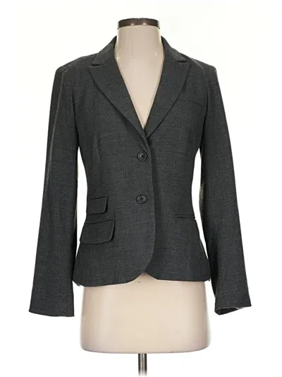 Pre-owned Banana Republic Blazer Jacket In Gray